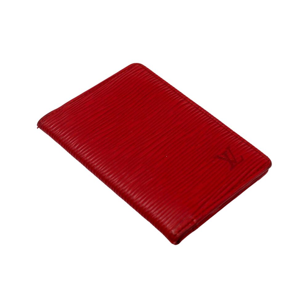 🔴 Louis Vuitton Pocket Organizer - Red Epi Leather - Picture 5 of 9
